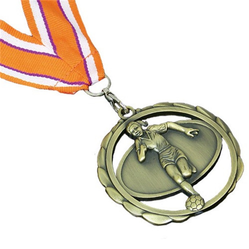 Profesjonalny projekt Medal Custom Run Projekt własnych metalowych medali z złotąnagrodą 3D