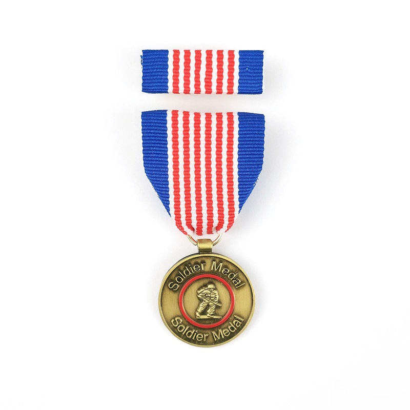 Medal honoru Custom Shiny Gold Plate Company