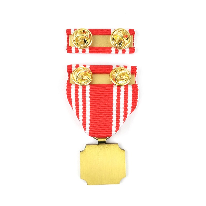 Hard Emali Medalion Die Cast Metal Badge 3D Medale aktywności inagrody Honorowe medale z krótką wstążką