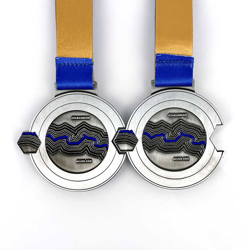 Niestandardowy Medal Medal Medal Custom Medal Ribbons UK Custom Running Medal
